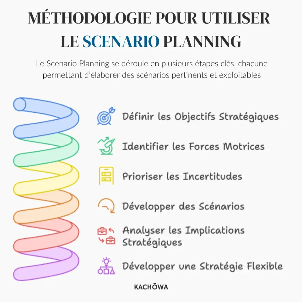 Méthodologie pour utiliser le scenario planning - Kachōwa