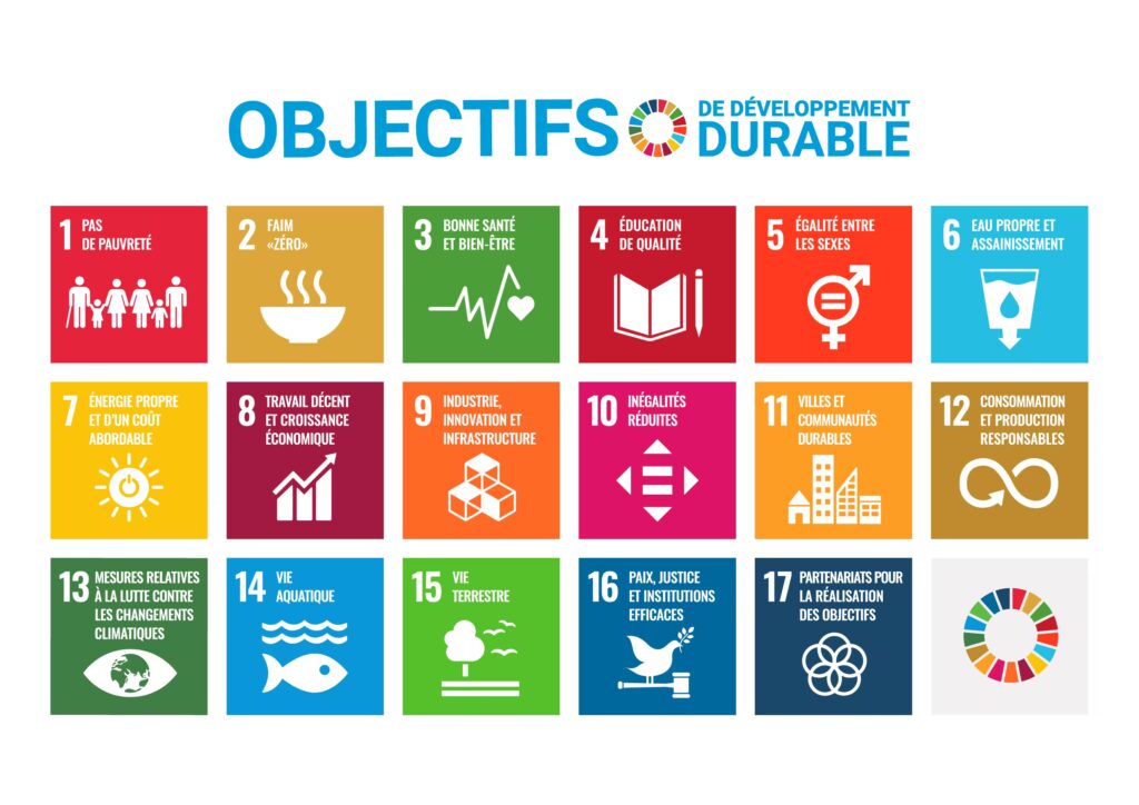 17 SDG objectives