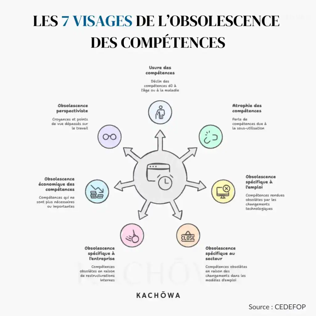 Les 7 visages de l'obsolescence de compétences